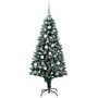 Árbol de Navidad artificial Verde 180 cm PVC y Acero y Plástico