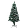 Árbol de Navidad artificial Verde 180 cm PVC y Acero y Plástico