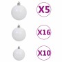 Árbol de Navidad artificial Verde 180 cm PVC y Acero y Plástico