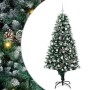 Árbol de Navidad artificial Verde 180 cm PVC y Acero y Plástico