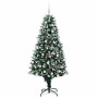 Árbol de Navidad artificial Verde 180 cm PVC y Acero y Plástico