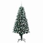 Árbol de Navidad artificial Verde 180 cm PVC y Acero y Plástico