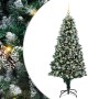 Árbol de Navidad artificial Verde 180 cm PVC y Acero y Plástico