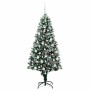 Árbol de Navidad artificial Verde 180 cm PVC y Acero y Plástico