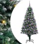 Árbol de Navidad artificial Verde 180 cm PVC y Acero y Plástico