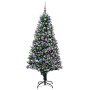 Árbol de Navidad artificial Verde 180 cm PVC y Acero y Plástico