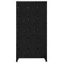 Schwarzer Stahlspind 90x40x180 cm von vidaXL, Schließfächer und Lagerschränke - Ref: Foro24-339822, Preis: 334,48 €, Rabatt: %