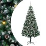 Árbol de Navidad artificial Verde 240 cm PVC y Acero y Plástico