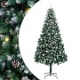 Árbol de Navidad artificial Verde 240 cm PVC y Acero y Plástico