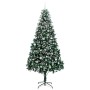 Árbol de Navidad artificial Verde 240 cm PVC y Acero y Plástico