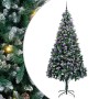 Árbol de Navidad artificial Verde 240 cm PVC y Acero y Plástico