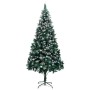Árbol de Navidad artificial Verde 240 cm PVC y Acero y Plástico