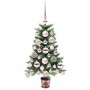 Árbol de Navidad con 150 LED con soporte Verde 65 cm PE