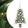 Árbol de Navidad con 150 LED con soporte Verde 65 cm PE