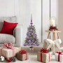 Árbol de Navidad con 150 LED con soporte Verde 65 cm PE