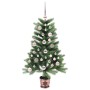 Árbol de Navidad con 150 LED con soporte Verde 90 cm PE
