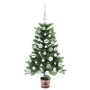 Árbol de Navidad con 150 LED con soporte Verde 90 cm PE