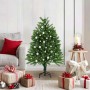 Árbol de Navidad con 150 LED con soporte Verde 120 cm PE