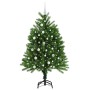 Árbol de Navidad con 150 LED con soporte Verde 120 cm PE