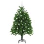 Árbol de Navidad con 150 LED con soporte Verde 120 cm PE