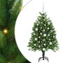 Árbol de Navidad con 150 LED con soporte Verde 120 cm PE