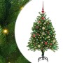 Árbol de Navidad con 150 LED con soporte Verde 120 cm PE