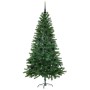 Árbol de Navidad con 150 LED con soporte Verde 150 cm PE