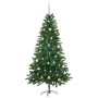 Árbol de Navidad con 150 LED con soporte Verde 150 cm PE
