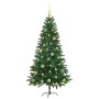 Árbol de Navidad con 150 LED con soporte Verde 150 cm PE