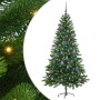 Árbol de Navidad con 150 LED con soporte Verde 150 cm PE