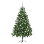 Árbol de Navidad con 300 LED con soporte Verde 180 cm PE