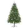 Árbol de Navidad con 300 LED con soporte Verde 180 cm PE