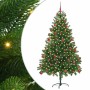 Árbol de Navidad con 300 LED con soporte Verde 180 cm PE