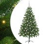 Árbol de Navidad con 300 LED con soporte Verde 180 cm PE