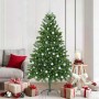 Árbol de Navidad con 300 LED con soporte Verde 180 cm PE