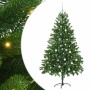 Árbol de Navidad con 300 LED con soporte Verde 180 cm PE