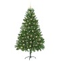 Árbol de Navidad con 300 LED con soporte Verde 180 cm PE