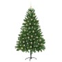 Árbol de Navidad con 300 LED con soporte Verde 180 cm PE