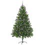 Árbol de Navidad con 300 LED con soporte Verde 180 cm PE