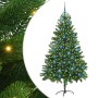 Árbol de Navidad con 300 LED con soporte Verde 180 cm PE