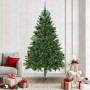 Árbol de Navidad con 300 LED con soporte Verde 210 cm PE