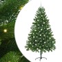 Árbol de Navidad con 300 LED con soporte Verde 210 cm PE