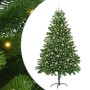 Árbol de Navidad con 300 LED con soporte Verde 210 cm PE
