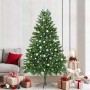 Árbol de Navidad con 300 LED con soporte Verde 210 cm PE