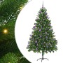 Árbol de Navidad con 300 LED con soporte Verde 210 cm PE