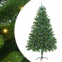 Árbol de Navidad con 300 LED con soporte Verde 210 cm PE