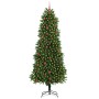 Árbol de Navidad con 300 LED con soporte Verde 240 cm PE