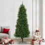 Árbol de Navidad con 300 LED con soporte Verde 240 cm PE