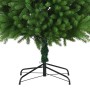 Árbol de Navidad con 300 LED con soporte Verde 240 cm PE