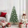 Árbol de Navidad con 150 LED con soporte Verde 120 cm PVC